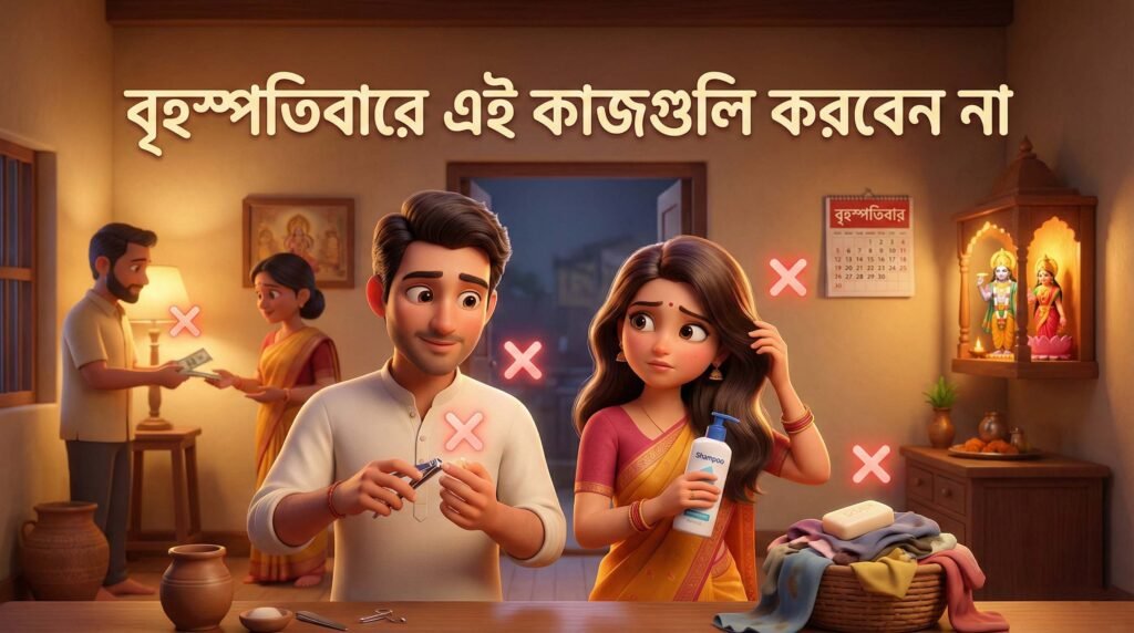 বৃহস্পতিবারে এই কাজগুলো করবেন না | brihospotibare ei kajguli korben na