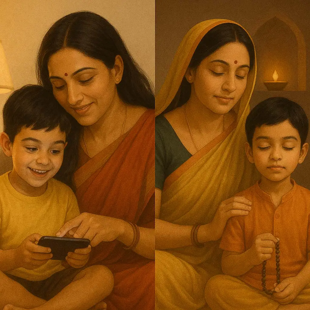 শিশুর চরিত্র গঠনে আধ্যাত্মিক শিক্ষার গুরুত্ব — নামজপ কেন ছোট থেকেই শেখানো দরকার