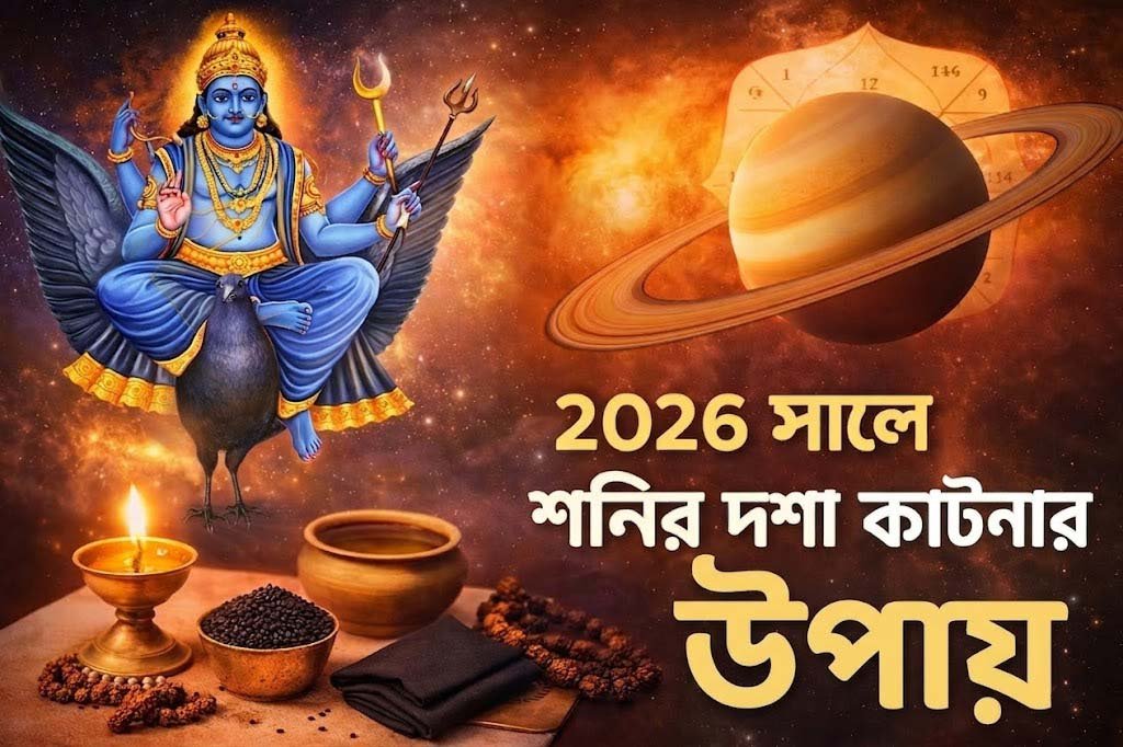২০২৬ সালে শনির দশা কাটানোর উপায় – শনি দেব, শনি গ্রহ ও প্রতিকার চিত্র