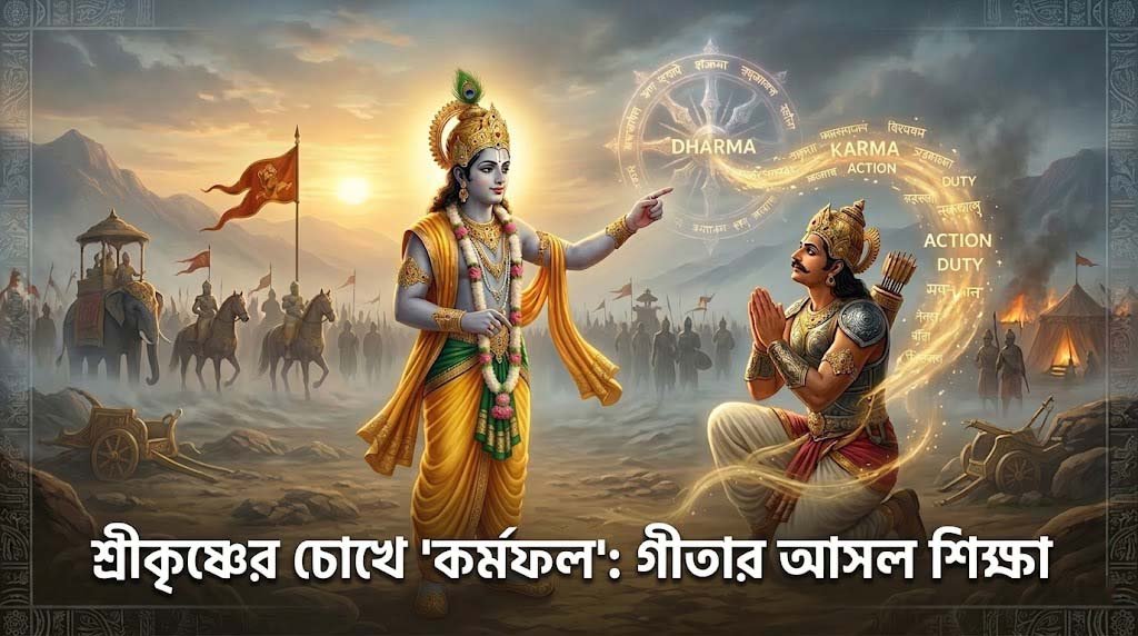 শ্রীকৃষ্ণের চোখে 'কর্মফল' এবং গীতার আসল শিক্ষা