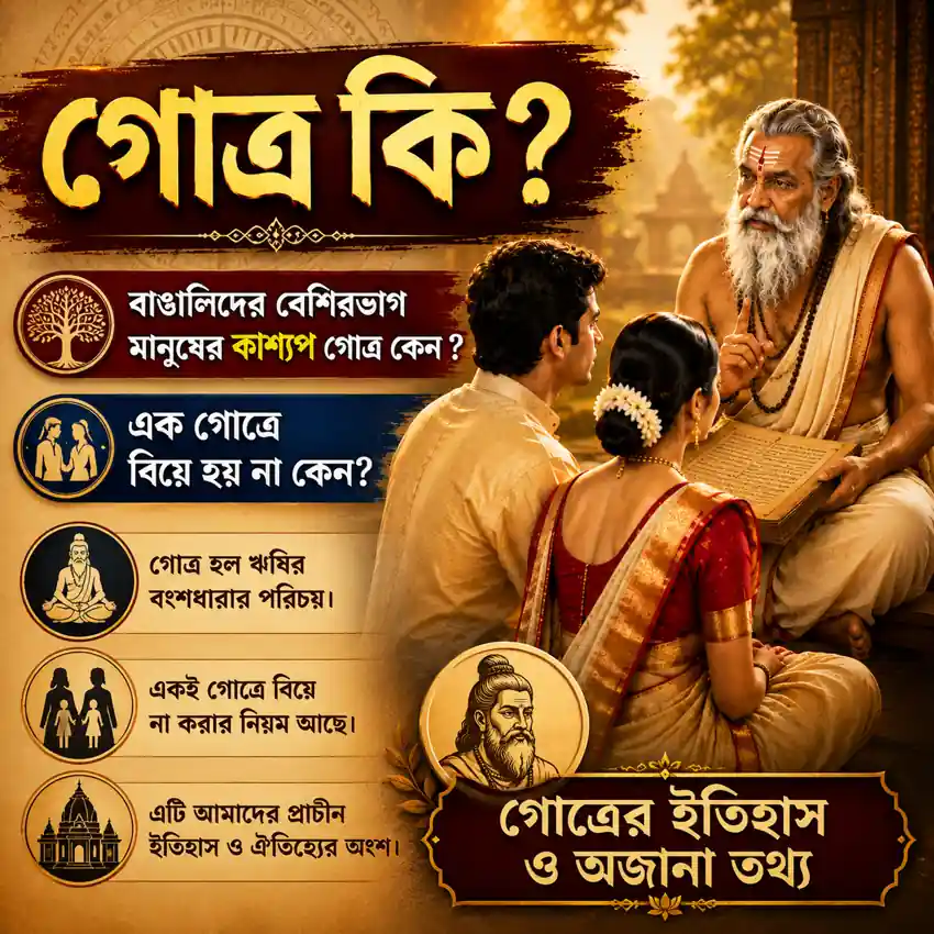 গোত্র কি এবং কাশ্যপ গোত্রের ইতিহাস সম্পর্কে আধ্যাত্মিক আলোচনা