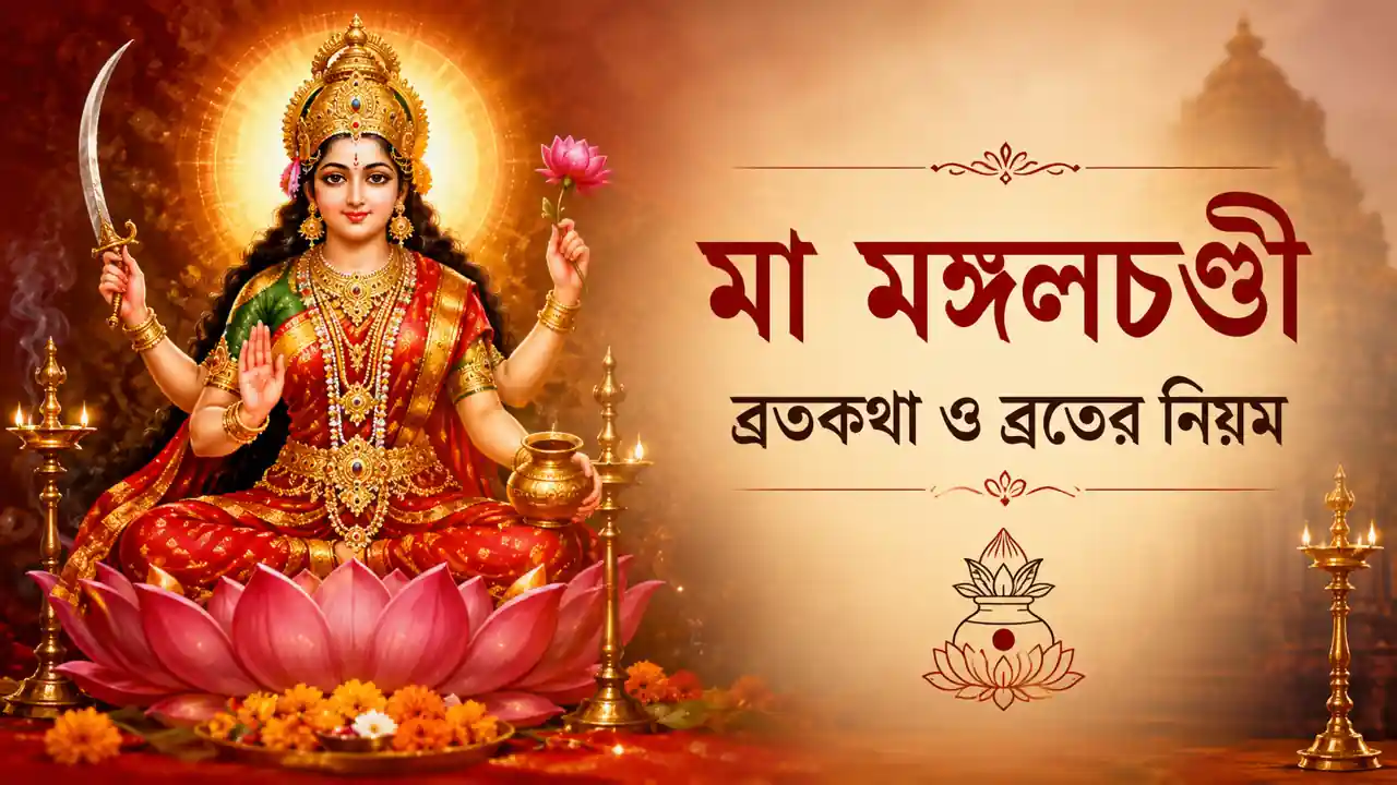 মা মঙ্গলচণ্ডীর ব্রতকথা ও ব্রতের নিয়ম