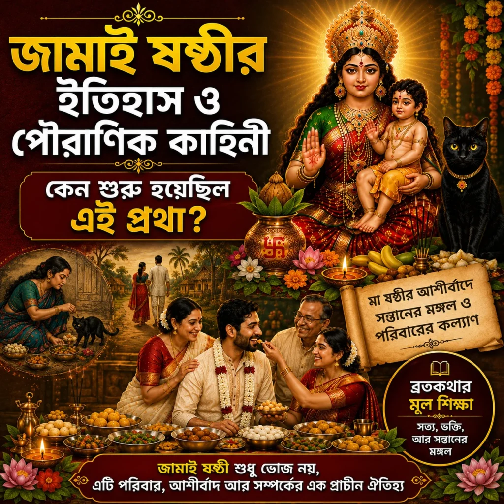 জামাই ষষ্ঠীর ইতিহাস ও পৌরাণিক কাহিনী | কেন শুরু হয়েছিল এই প্রথা?