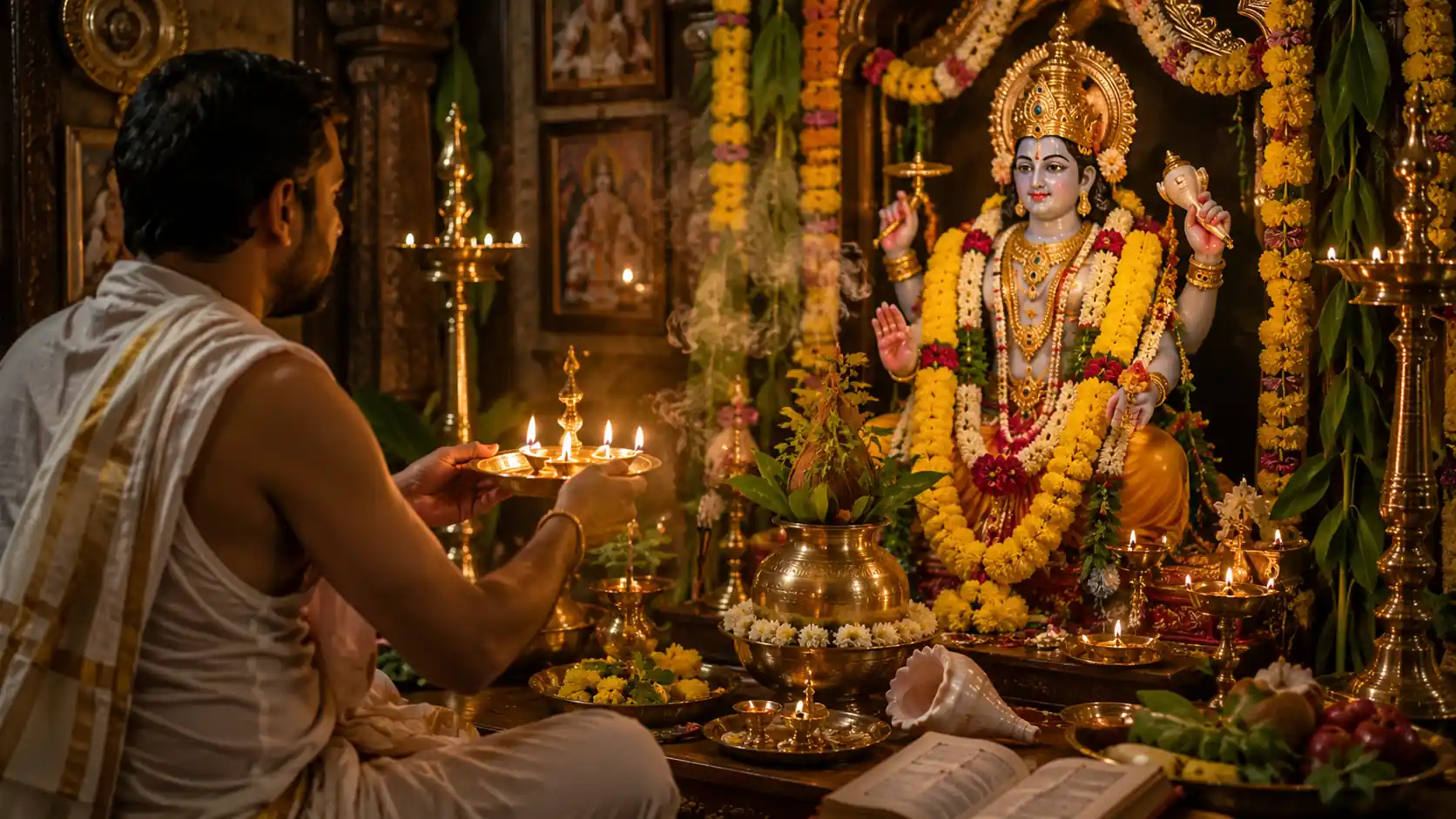 হরিশয়নী একাদশীর পূজার নিয়ম