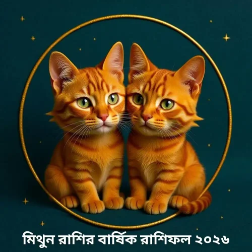 মিথুন রাশির বার্ষিক রাশিফল ২০২৬