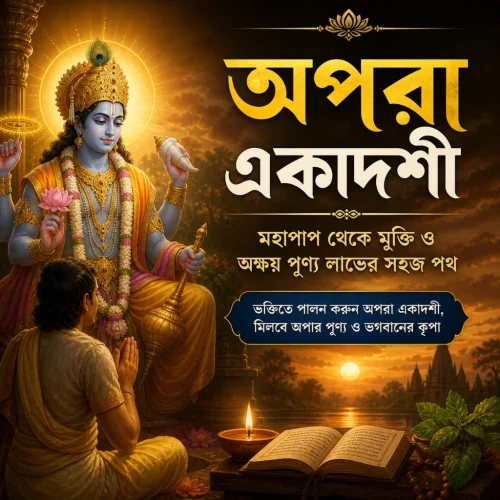 অপরা একাদশী মাহাত্ম্য – ভগবান বিষ্ণুর আশীর্বাদে পাপমুক্তি ও অক্ষয় পুণ্য লাভ